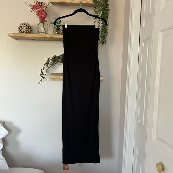 NWT Black maxi bodycon skirt or dress - Picture 1 of 3